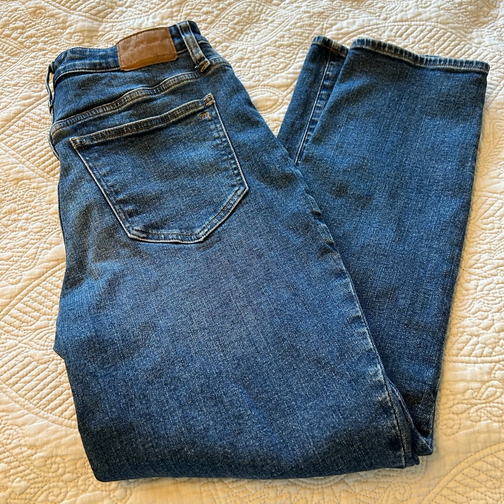 Madewell The Curvy Perfect Vintage High Rise Women’s Jeans - Blue